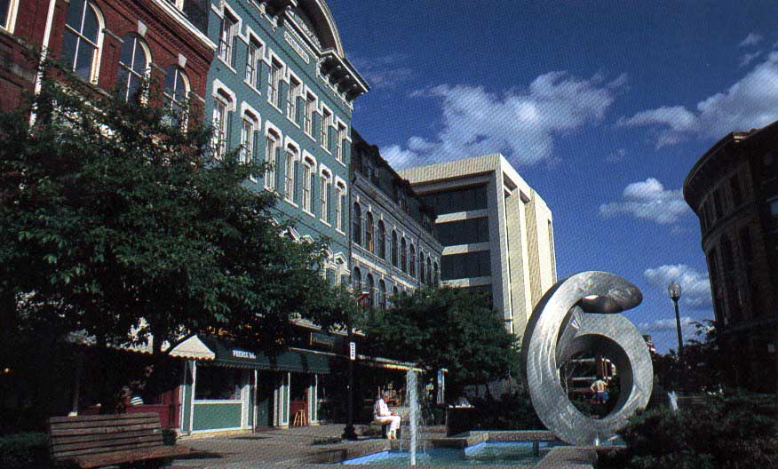 West Market Square in Bangor